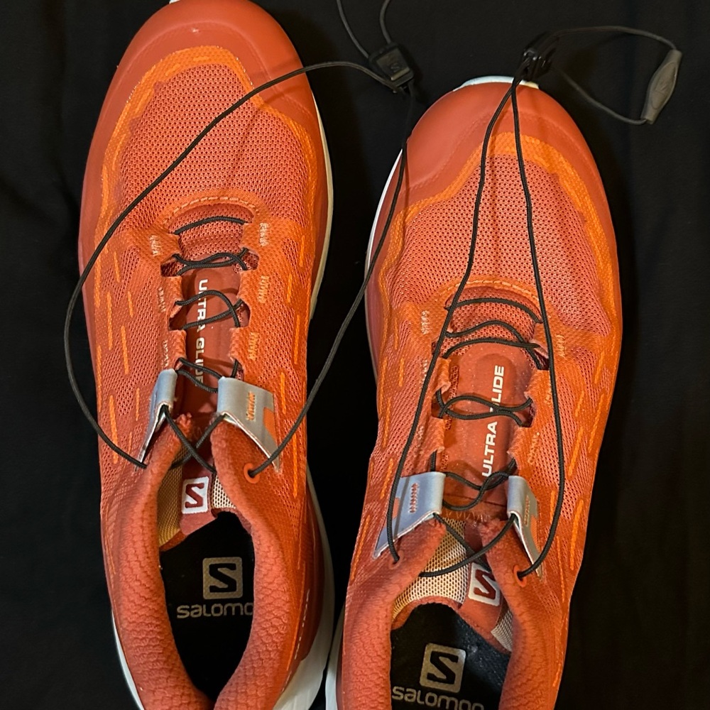 Salomon Ultra Glide Vibrant Orange Sneakers